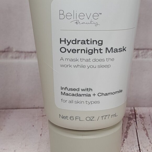 3 Pack Skin Believe Beauty Hydrating Overnight Mask Macadamia +  Chamomile 6oz - Picture 2 of 4
